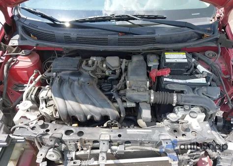 2017 Nissan Versa 1.6 Sv из США, поврежденный, VIN 3N1CN7AP9HK463653